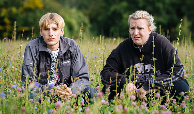 This Country duo in a field