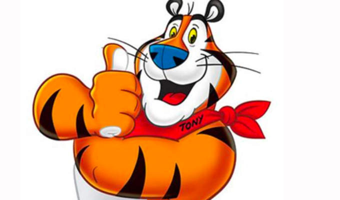 At dinner with Tony the Tiger | Tweets of the week