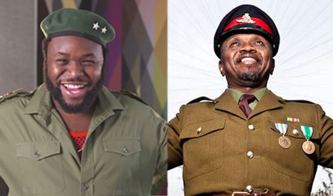 Dictators at war! | Angry comedian claims E4 has 'stolen' his character idea