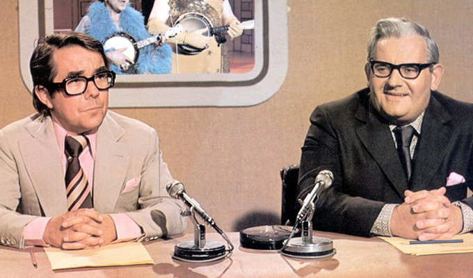 And it's hello from him... | Rare Two Ronnies footage in new Gold show
