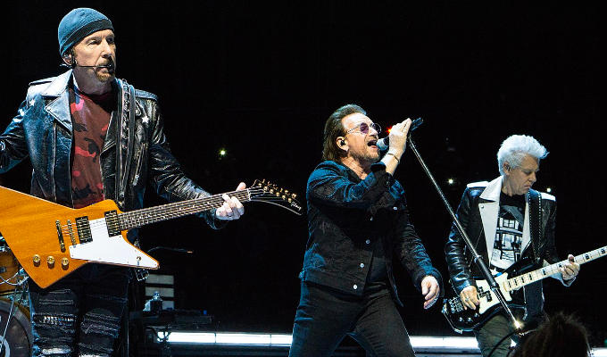 I shouldn't have slagged off U2... | Tweets of the week
