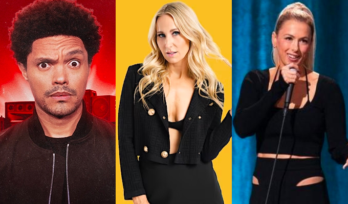 US comics announce UK dates | Trevor Noah, Nikki Glaser and Iliza Shlesinger