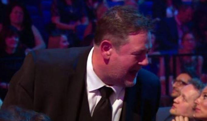 Johnny Vegas: My outburst was just a joke | Comic responds to awards incident
