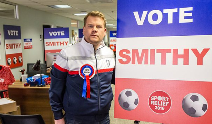 Smithy's back | James Corden revives Gavin & Stacey character for Sport Relief
