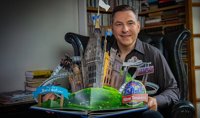 David Walliams gets his own theme park attraction | New deal with Alton Towers