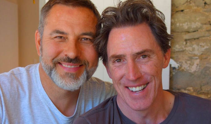 David Walliams and Rob Brydon share the West End stage | Charity 'in conversation' event announced