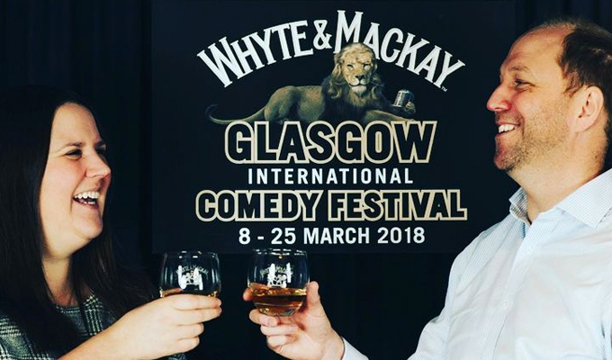 Glasgow Comedy Fest gets a new sponsor | Whyte & Mackay back 2018 event