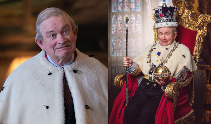 Harry_Enfield as King Charles in The_Windsors