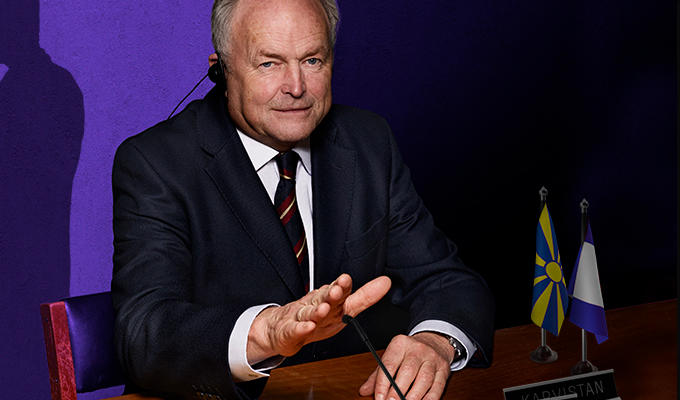 Clive Anderson, peace negotiator | ...in a new play from a real diplomat, and the co-creator of Mock The Week