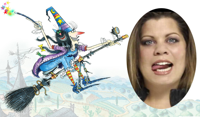 Katy Brand is such a witch... | Comic to star as the animated Winnie the Witch