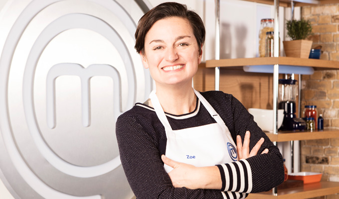 Zoe Lyons joins MasterChef | Comic is among this year's celebrity line-up